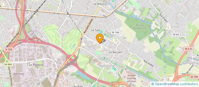 localisation de l'entreprise MONSIEUR LYDIAN MAERTEN à VILLENEUVE-D'ASCQ