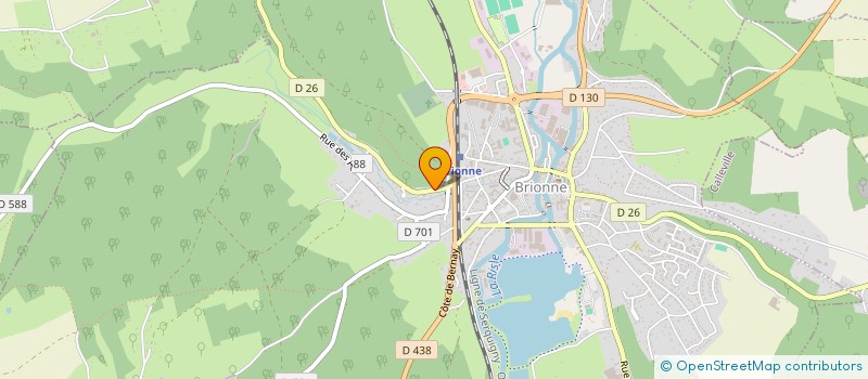 localisation de l'entreprise MONSIEUR LYES ABTOUT à BRIONNE