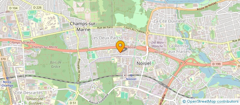 localisation de l'entreprise MONSIEUR LYES ACHACHE à CHAMPS-SUR-MARNE