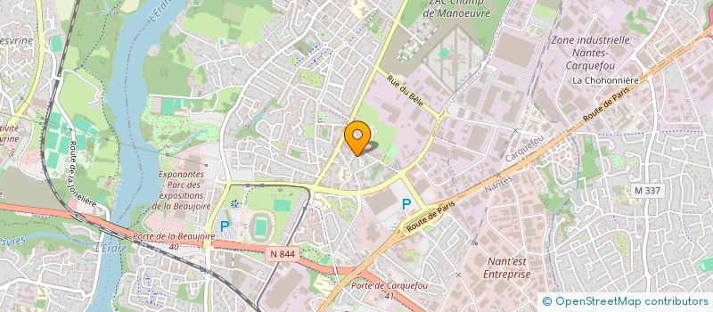 localisation de l'entreprise MONSIEUR LYES AIT AMER à NANTES