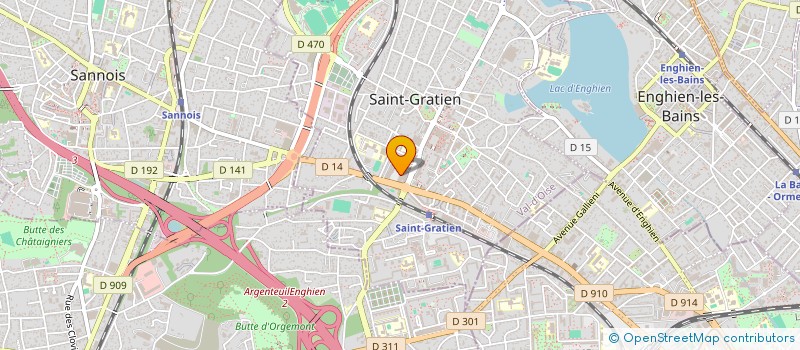 localisation de l'entreprise MONSIEUR LYES AIT TALEB  SAINT-GRATIEN