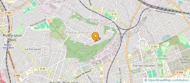 localisation de l'entreprise MONSIEUR LYES AKCHICHE à NEUILLY-PLAISANCE