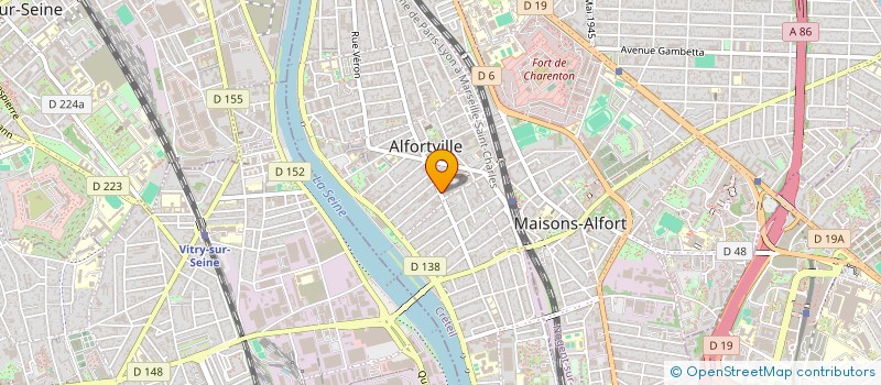 localisation de l'entreprise MONSIEUR LYES AMER à ALFORTVILLE