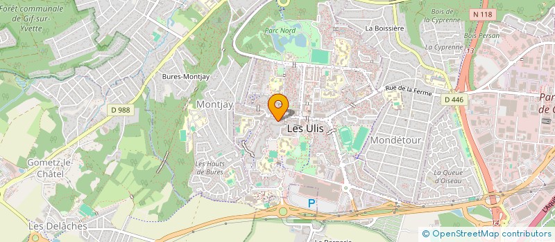 localisation de l'entreprise MONSIEUR LYES AMMOUCHE à LES ULIS