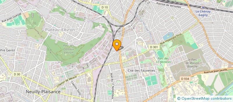 localisation de l'entreprise MONSIEUR LYES AMOKRANE à NEUILLY-SUR-MARNE