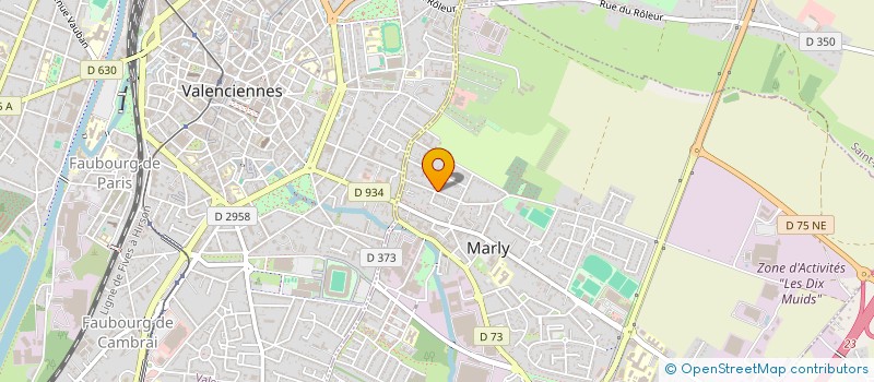 localisation de l'entreprise MONSIEUR LYES BOUCHERAI  MARLY