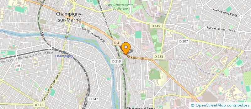 localisation de l'entreprise MONSIEUR LYES BOUDALY  CHENNEVIERES-SUR-MARNE