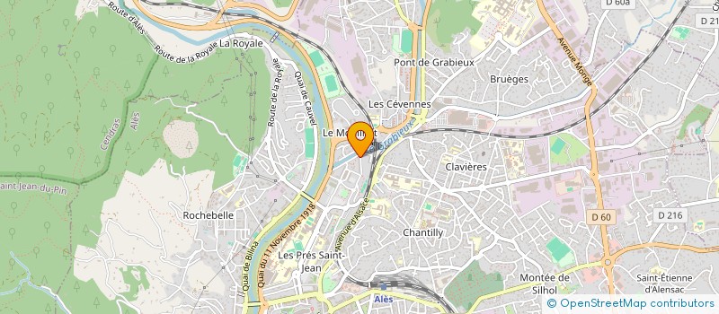 localisation de l'entreprise MONSIEUR LYES BOUKAL  ALES