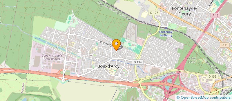 localisation de l'entreprise MONSIEUR LYES BOUKHERROUB  BOIS-D'ARCY