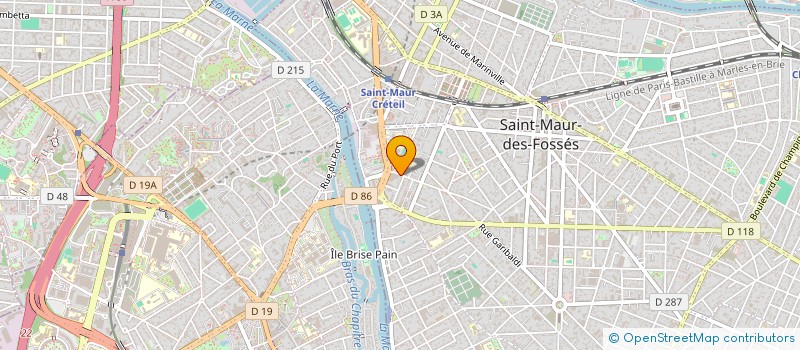 localisation de l'entreprise MONSIEUR LYES BOULARES  SAINT-MAUR-DES-FOSSES