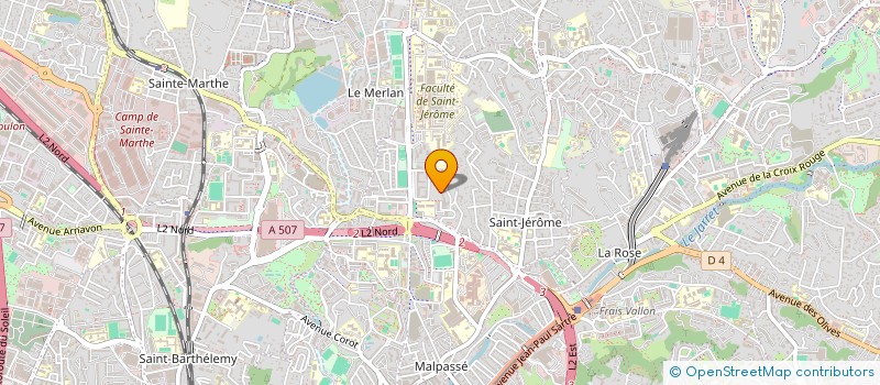 localisation de l'entreprise MONSIEUR LYES CHAA à MARSEILLE 13EME