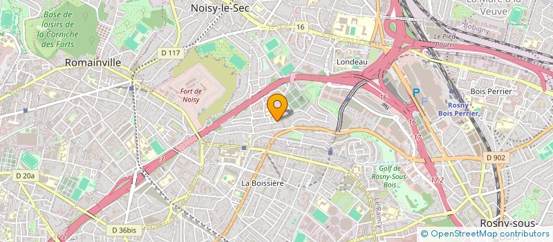 localisation de l'entreprise MONSIEUR LYES CHERFAOUI à NOISY-LE-SEC