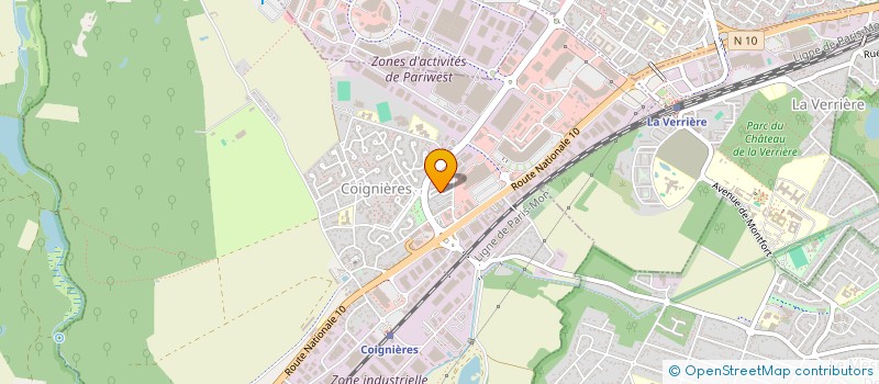 localisation de l'entreprise MONSIEUR LYES CHIBANE  COIGNIERES