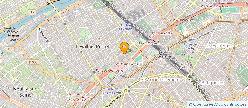 localisation de l'entreprise MONSIEUR LYES DAIKHI à LEVALLOIS-PERRET