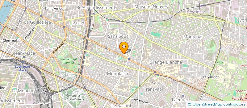 localisation de l'entreprise MONSIEUR LYES DAOUD  LYON