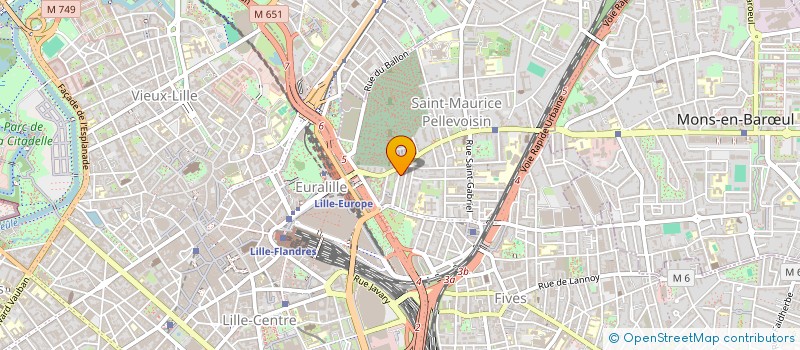 localisation de l'entreprise MONSIEUR LYES DARANI à LILLE