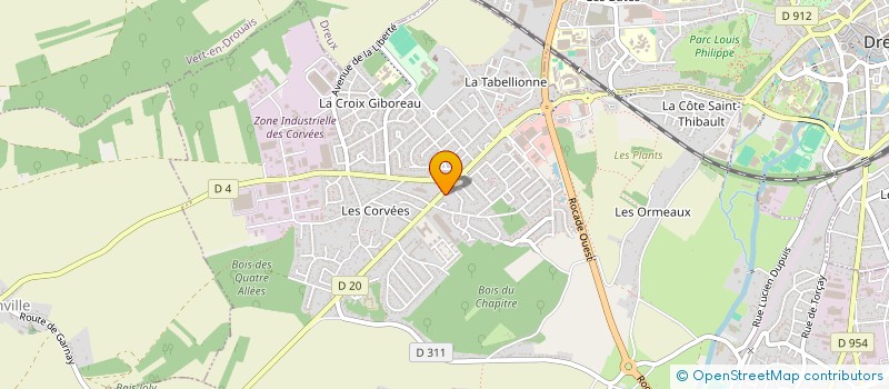 localisation de l'entreprise MONSIEUR LYES DRAOUCHE à VERNOUILLET