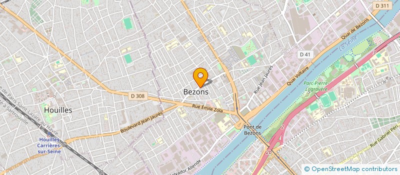 localisation de l'entreprise MONSIEUR LYES FERRAH  BEZONS