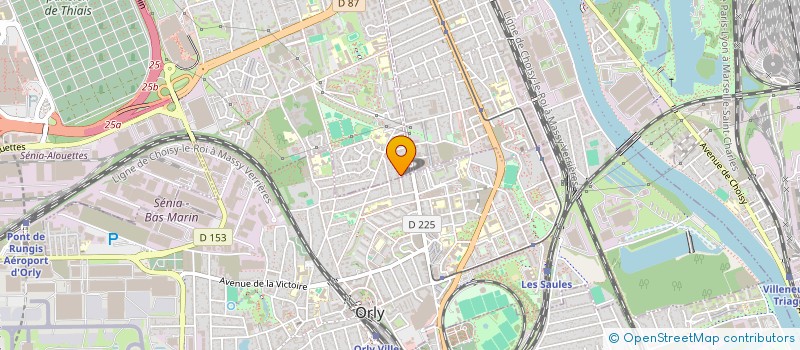 localisation de l'entreprise MONSIEUR LYES HADJ-ALI  THIAIS