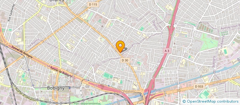 localisation de l'entreprise MONSIEUR LYES HAMITI à PANTIN