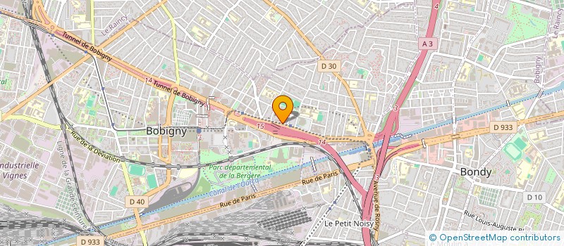 localisation de l'entreprise MONSIEUR LYES HAMMOUMA  BOBIGNY