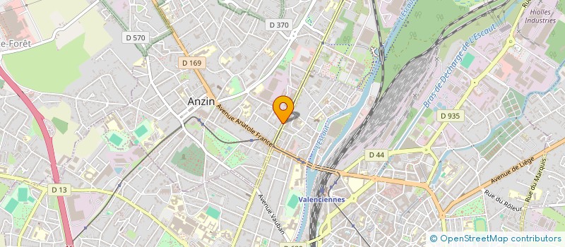 localisation de l'entreprise MONSIEUR LYES HASSANI  ANZIN