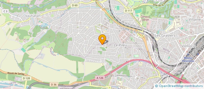 localisation de l'entreprise MONSIEUR LYES KANOUN  PALAISEAU