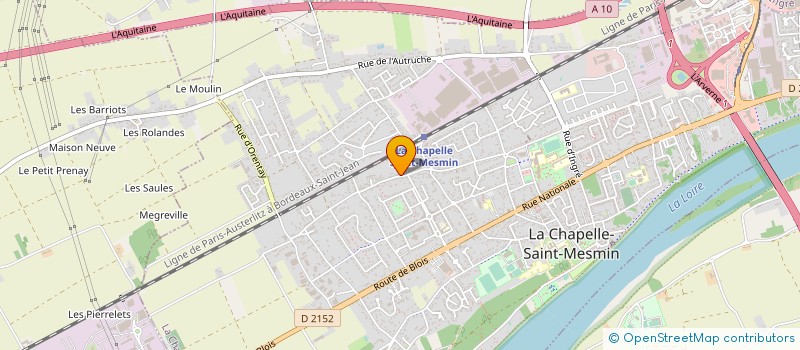 localisation de l'entreprise MONSIEUR LYES KHALDOUN à LA CHAPELLE-SAINT-MESMIN