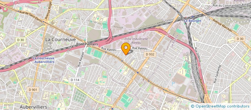 localisation de l'entreprise MONSIEUR LYES KHOUAS à LA COURNEUVE