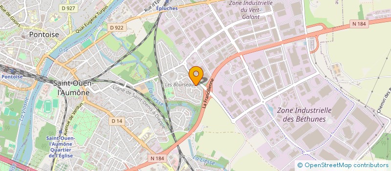 localisation de l'entreprise MONSIEUR LYES LEDDA à SAINT-OUEN-L'AUMONE