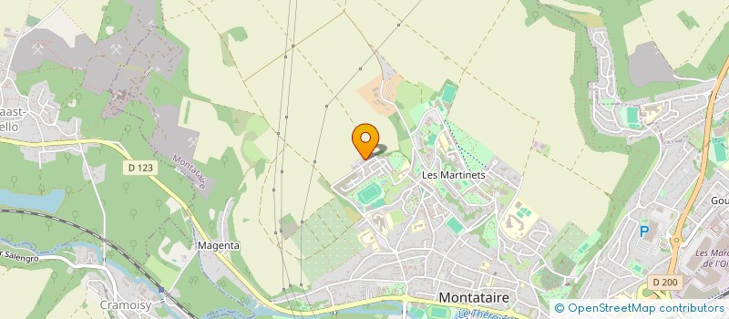 localisation de l'entreprise MONSIEUR LYES LOUELH  MONTATAIRE