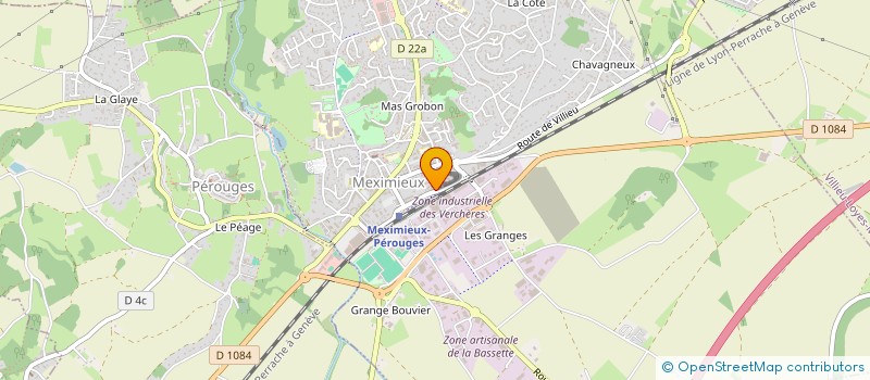 localisation de l'entreprise MONSIEUR LYES MAZOUZ  RIGNIEUX-LE-FRANC