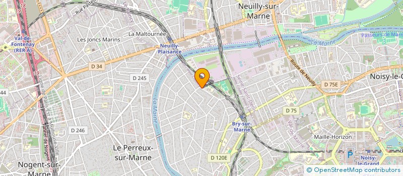 localisation de l'entreprise MONSIEUR LYES MEHADJRI  BRY-SUR-MARNE