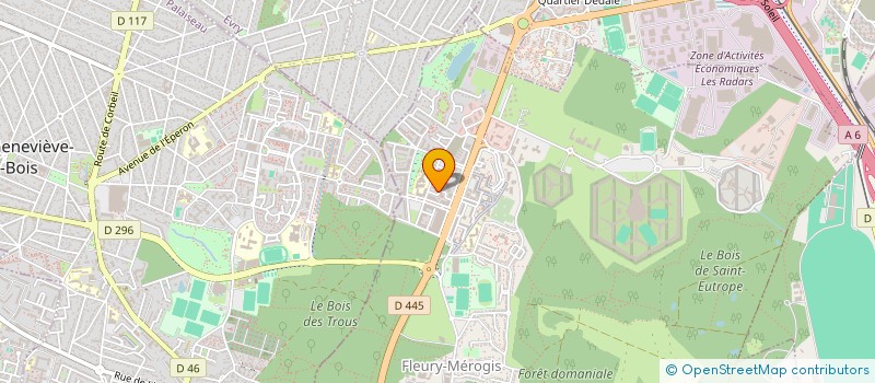 localisation de l'entreprise MONSIEUR LYES MEKHNACH à FLEURY-MEROGIS