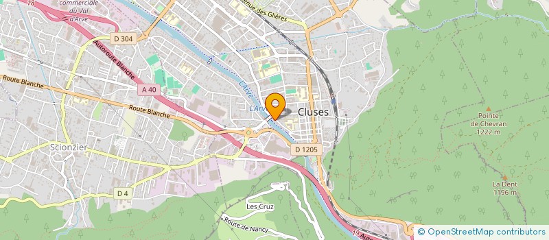localisation de l'entreprise MONSIEUR LYES MELIZOU à CLUSES