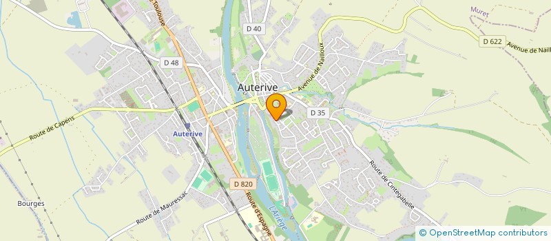 localisation de l'entreprise MONSIEUR LYES MOKHTARI  AUTERIVE