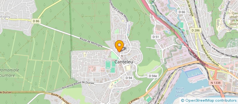 localisation de l'entreprise MONSIEUR LYES MOUGAS à CANTELEU