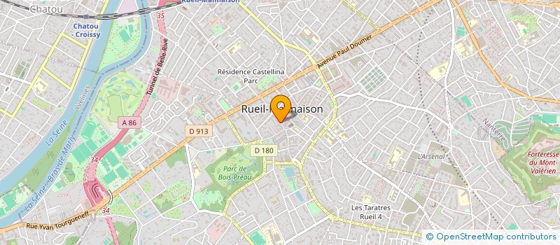 localisation de l'entreprise MONSIEUR LYES NABI à RUEIL-MALMAISON