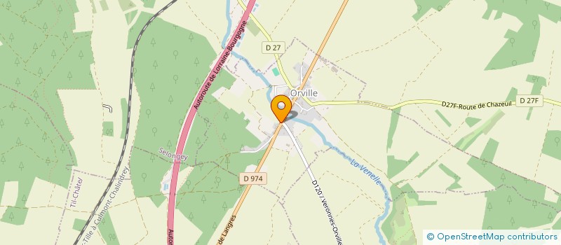 localisation de l'entreprise MONSIEUR LYES OUKARA  ORVILLE