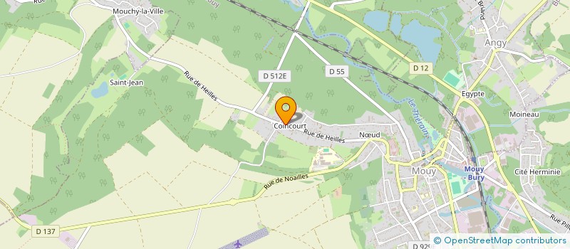 localisation de l'entreprise MONSIEUR LYES RHODE  MOUY