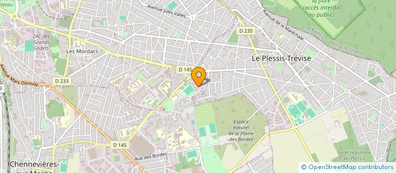 localisation de l'entreprise MONSIEUR LYES SADOU  CHENNEVIERES-SUR-MARNE