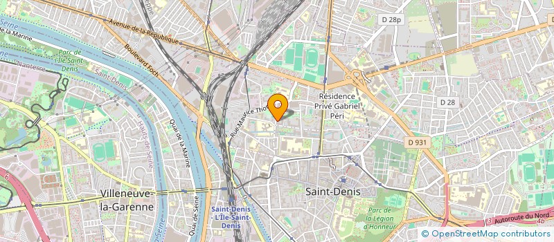 localisation de l'entreprise MONSIEUR LYES SAICHE à SAINT-DENIS