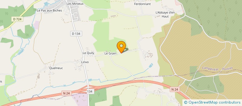 localisation de l'entreprise MONSIEUR LYES SALHI  CAMPENEAC