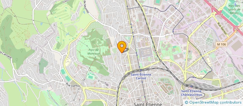 localisation de l'entreprise MONSIEUR LYES SEKAK  SAINT-ETIENNE