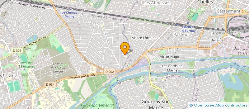 localisation de l'entreprise MONSIEUR LYES SIOUANE à GAGNY