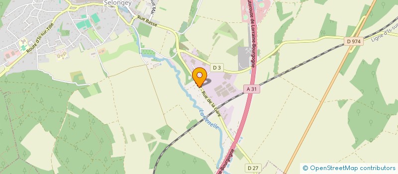 localisation de l'entreprise MONSIEUR LYES TALLI  SELONGEY