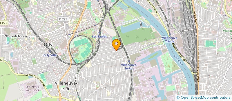 localisation de l'entreprise MONSIEUR LYES TALMAT KADI  VILLENEUVE-LE-ROI