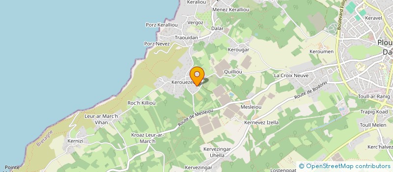 localisation de l'entreprise MONSIEUR LYES TRIKI  PLOUGASTEL-DAOULAS