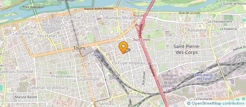 localisation de l'entreprise MONSIEUR LYES YACHIR  TOURS