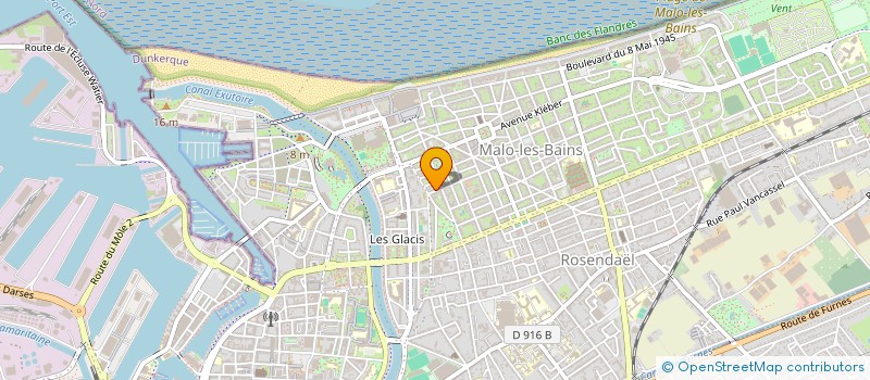 localisation de l'entreprise MONSIEUR LYESS AOMAR à DUNKERQUE